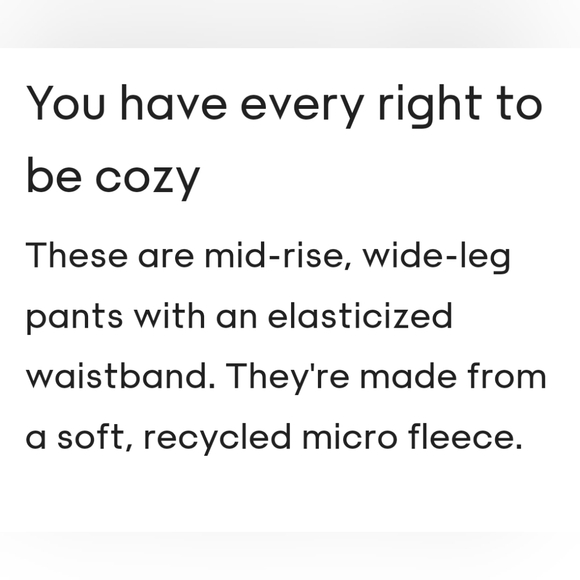 Aritzia TNA Polar Sweatpant & Pullover Sweatshirt / Leisure suit set - Picture 9 of 10